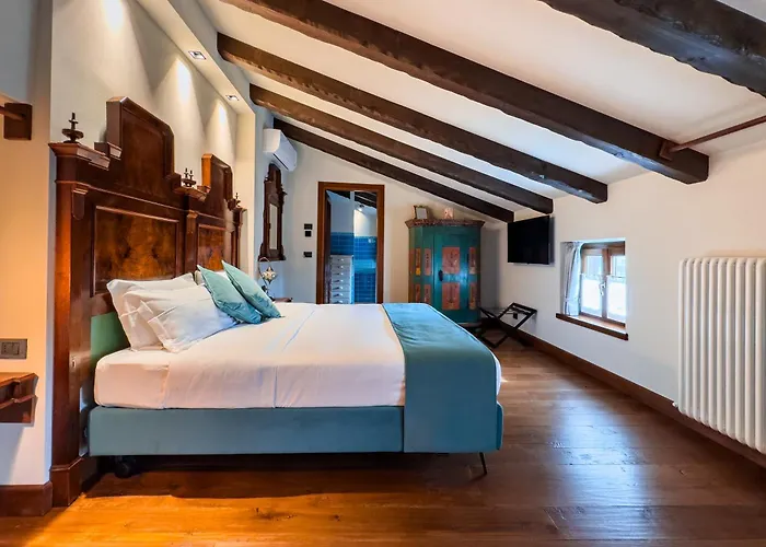 1448 Antica Dimora Al Merlo Bianco Couette-café 4*